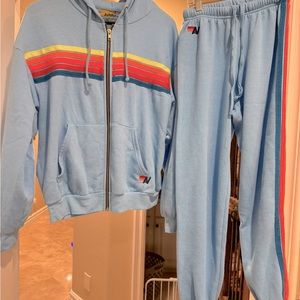 Aviator nation set. Small top, extra small bottom